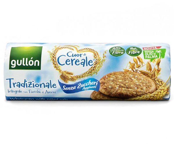 

Печенье GULLON tube CDC без сахара Tradizionale 280 г (8410376043686)