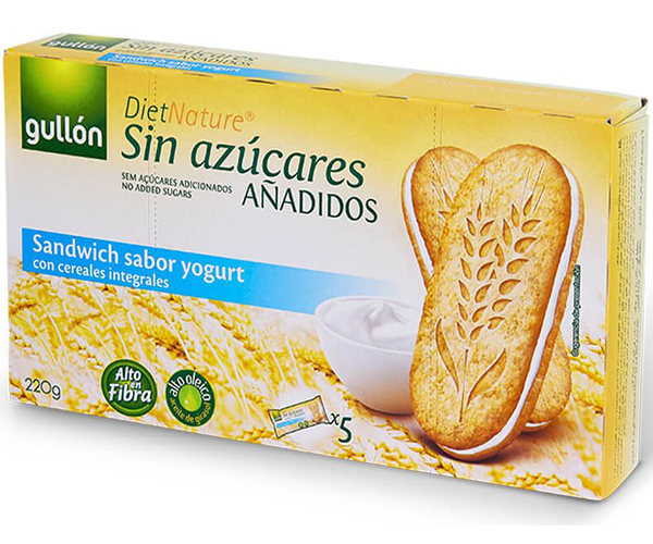 

Печенье GULLON без сахара Diet Nature сэндвич с йогуртом 220 г (8410376042481)