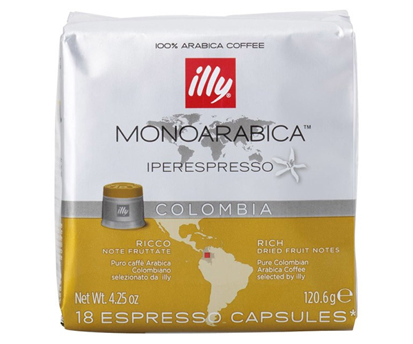 

Кофе в капсулах Illy IperEspresso Monoarabica Колумбия пак. из фольги - 18 шт