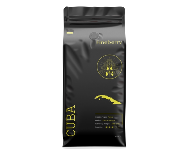 

Кофе Fineberry Cuba в зернах 1 кг