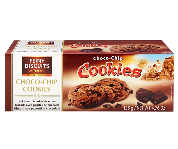 

Печенье Feiny Biscuits с шоколадной стружкой 135 г