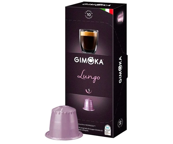 

Кофе в капсулах Gimoka Nespresso Lungo 5 - 10 шт