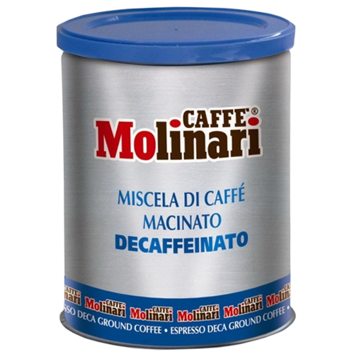

Кофе Caffe Molinari Cinque Stelle Decaffeinato ж/б молотый 250 г