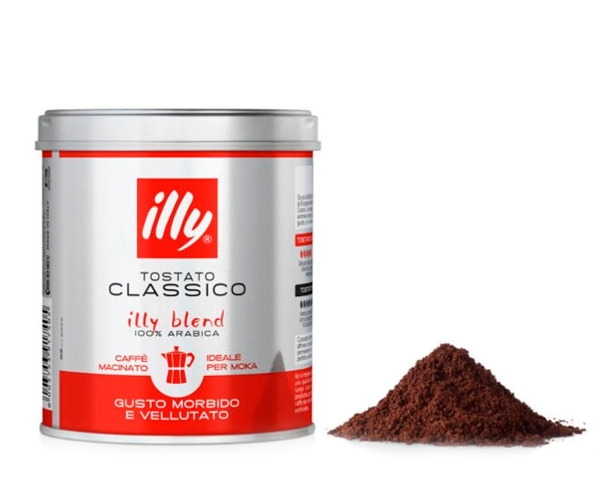 

Кофе Illy Tostato Classico Moka молотый 125 г