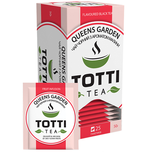 

Фруктовый чай TOTTI Tea Королевский Сад в пакетиках 25 шт