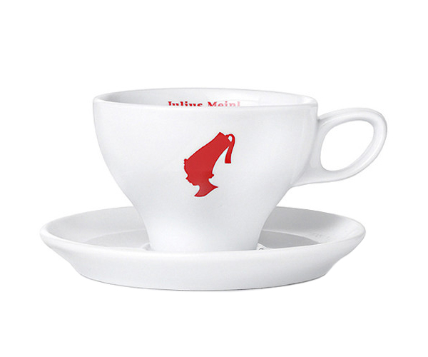 Чашка з блюдцем Чайна Julius Meinl 180 мл біла