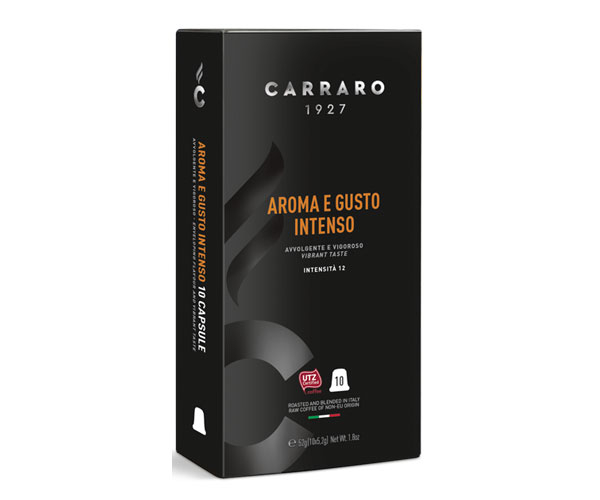 

Кофе в капсулах Carraro Nespresso Aroma e Gusto Intenso 10 шт