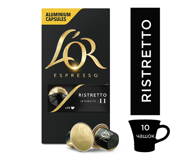 

Кофе в капсулах L'OR Ristretto Nespresso - 10 шт