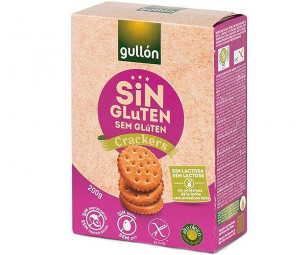 

Печенье GULLON без глютена Crackers sin Gluten 200 г (8410376045017)