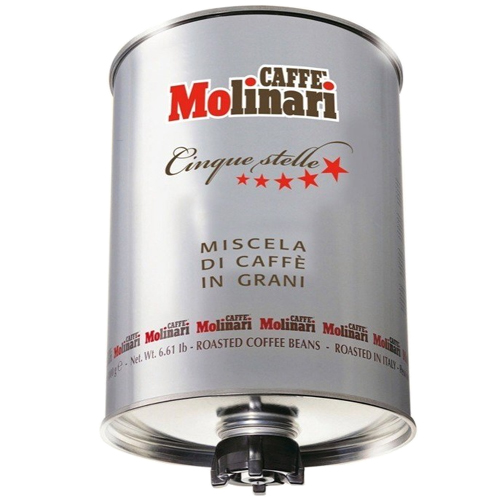 

Кофе Caffe Molinari Cinque Stelle ж/б в зернах 3 кг