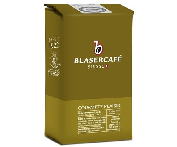 

Кофе BlaserCafe gourmets Plaisir в зернах 250 г