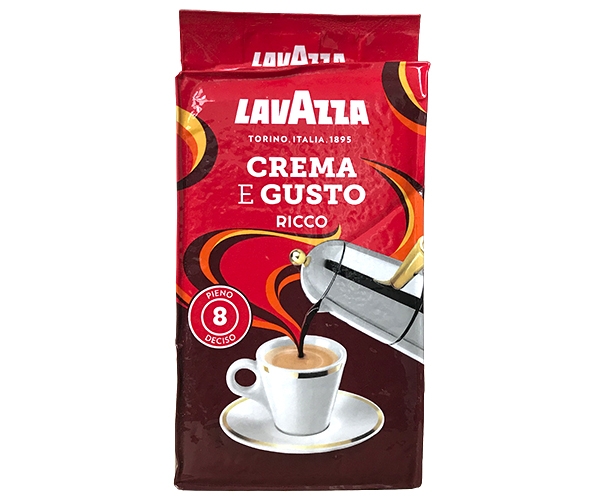 

Кофе Lavazza Crema e gusto Ricco молотый 250 г