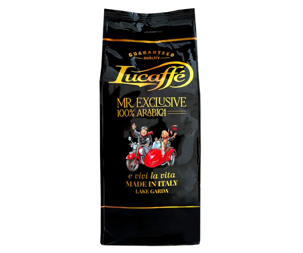 Кофе Lucaffe Mr.Exclusive — 100% Arabica в зернах 1 кг