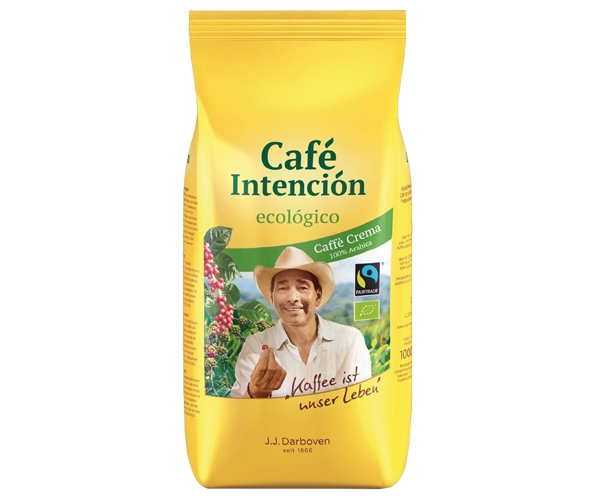 

Кофе J.J.Darboven Caffe Intencion Ecologico в зернах 1 кг