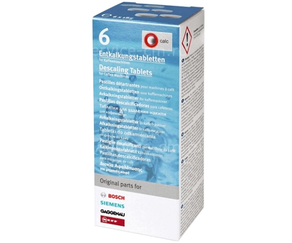 

Таблетки для очистки накипи Bosch Siemens (TZ60002) 6шт