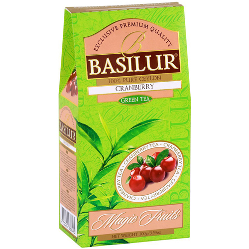 

Зеленый чай Basilur Клюква картон 100 г