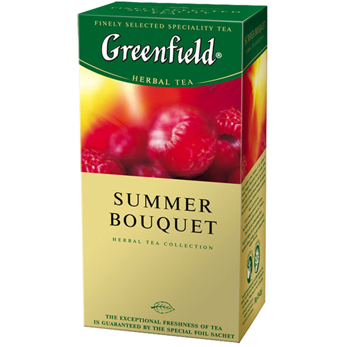 

Фруктовый чай Greenfield Summer Bouquet - Малина в пакетиках 25 шт