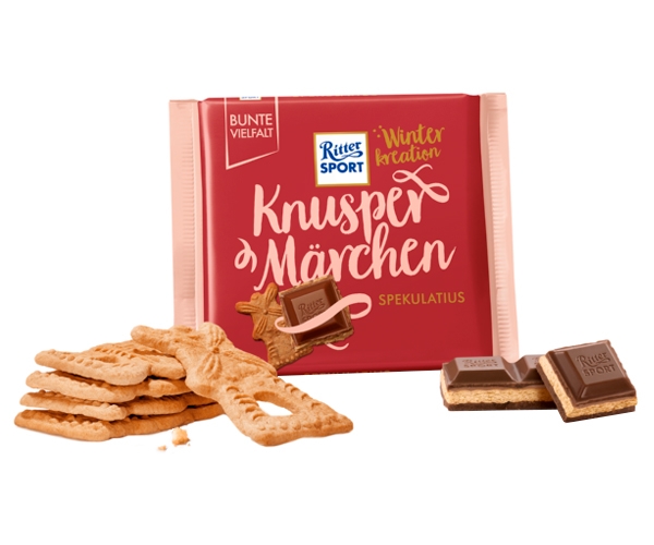 

Молочный шоколад Ritter Sport Рождественское Печенье 100 г