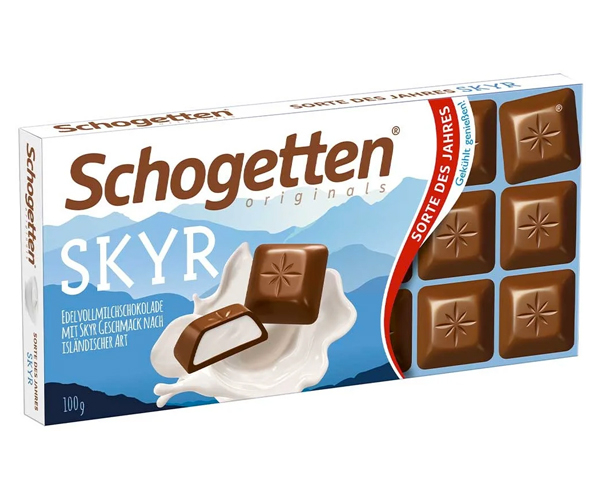 

Молочный шоколад Schogetten Skyr Скандинавский Йогурт 100 г