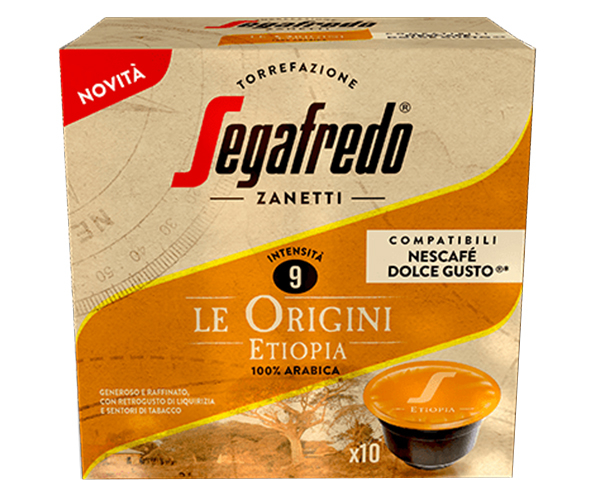 

Кофе в капсулах Segafredo Le Origini Etiopia Dolce Gusto -10 шт