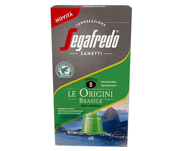 

Кофе в капсулах Segafredo Le Origini Brasile Nespresso - 10 шт