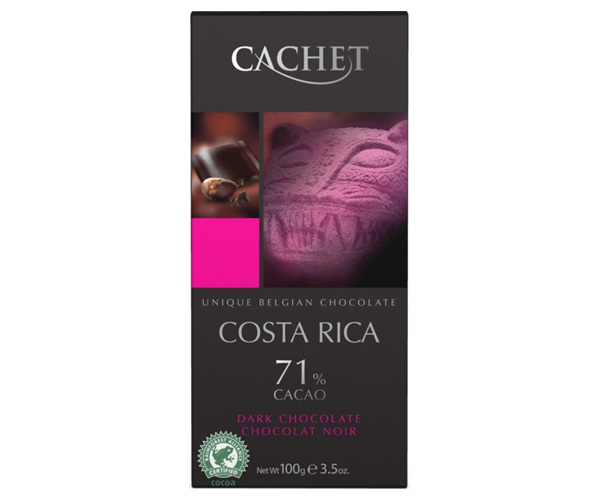 

Черный шоколад Cachet Коста-Рика 71% 100 г
