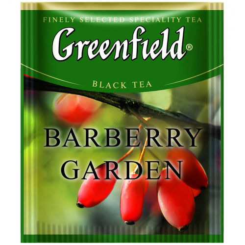 

Черный чай Greenfield Barberry Garden - Барбарис в пакетиках 100 шт