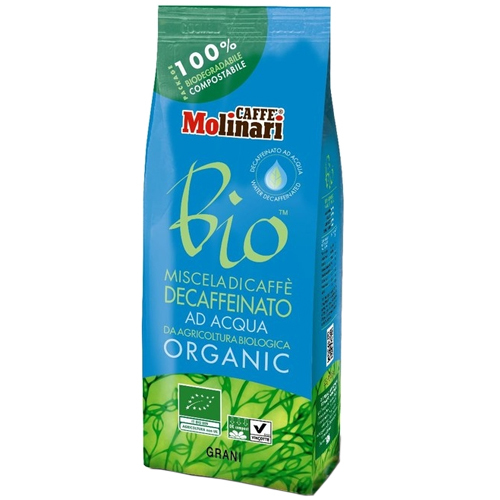 

Кофе Caffe Molinari Bio Fairtrade Organic Decaffeinato молотый 250 г