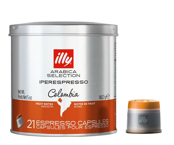 

Кофе в капсулах Illy IperEspresso Monoarabica Колумбия ж/б - 21 шт