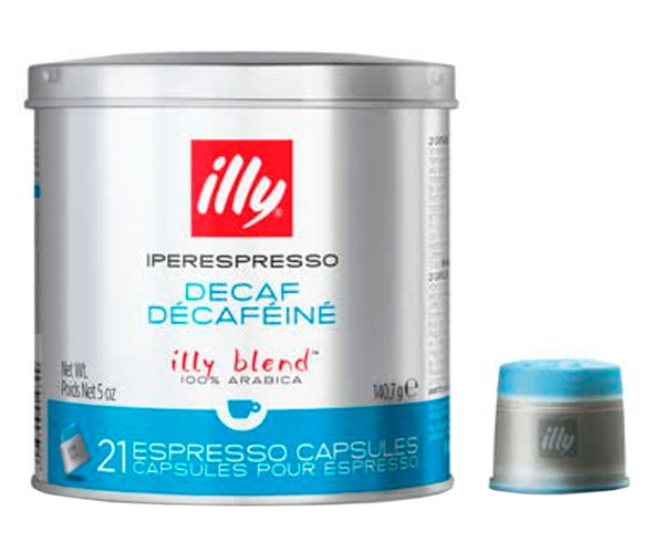 Кофе в капсулах Illy IperEspresso DECAFF ж/б — 21 шт
