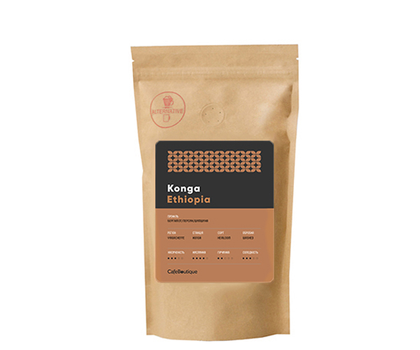 

Кофе CafeBoutique Ethiopia Konga в зернах 250 г