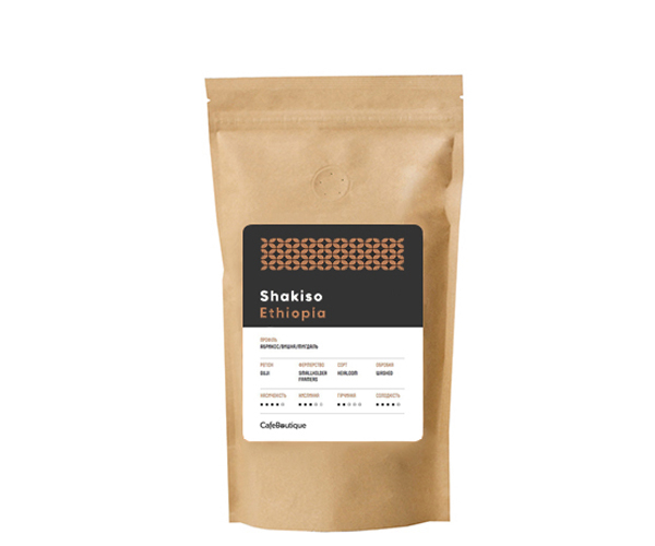 

Кофе CafeBoutique Ethiopia Shakiso зернах 250 г