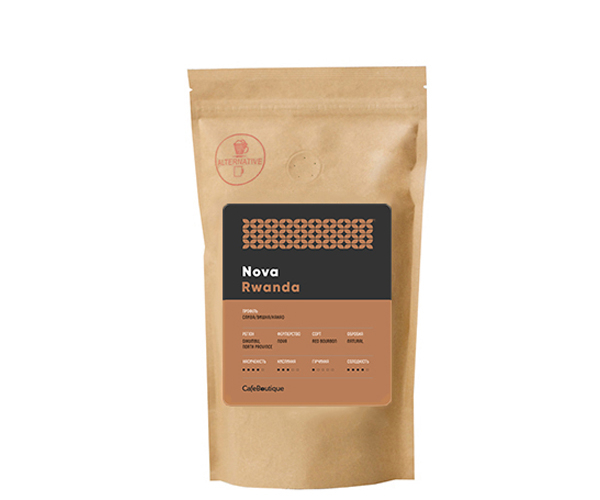 

Кофе CafeBoutique Rwanda Nova зернах 250 г