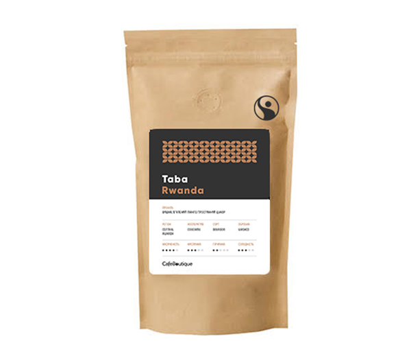 

Кофе CafeBoutique Rwanda Taba зернах 500 г