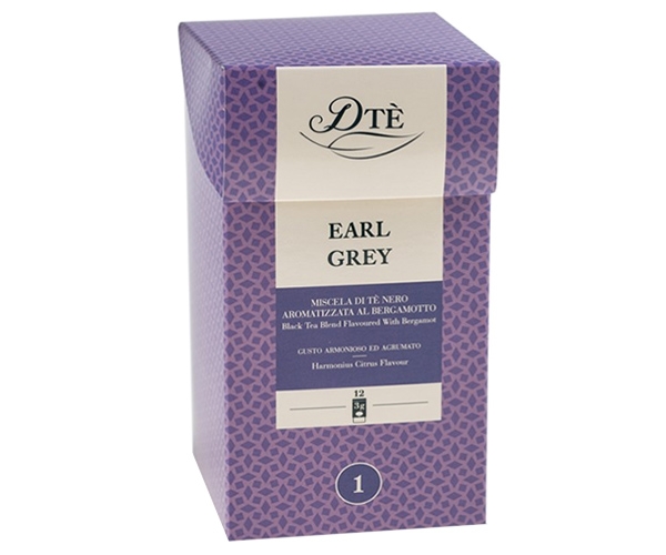 

Черный чай DTè Earl Grey фильтр-пак 12 шт