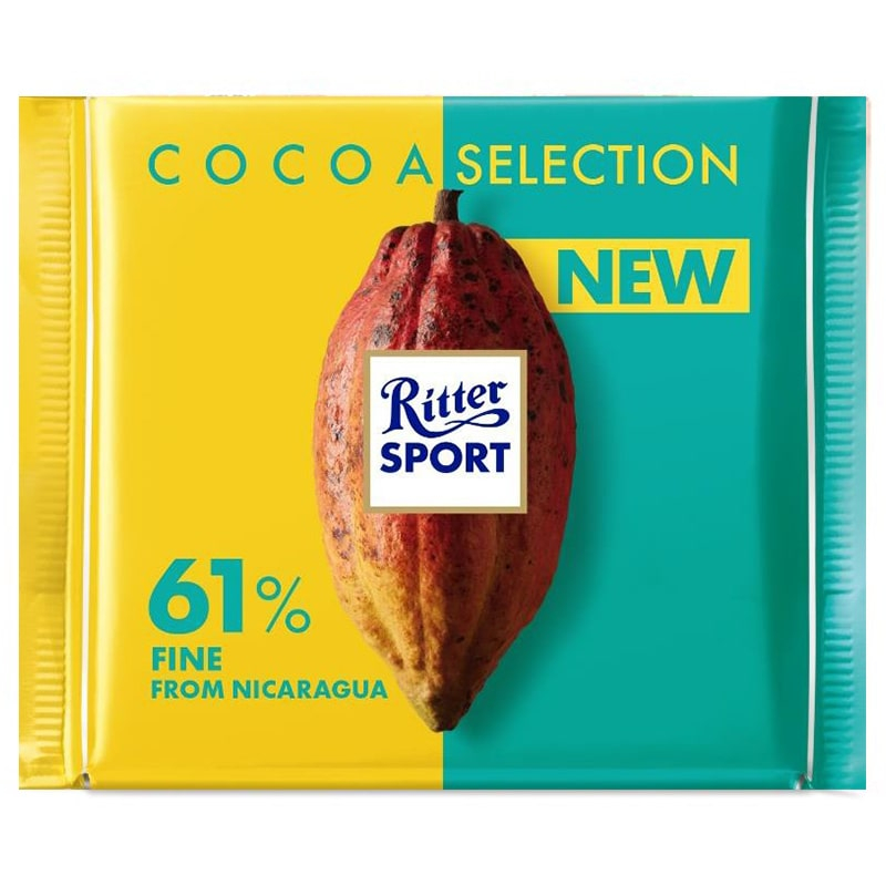 

Черный шоколад Ritter Sport 61% Какао 100 г