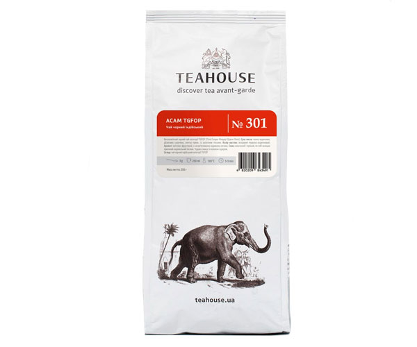 Черный чай Teahouse №301 Ассам T.G.F.O.P 250 г