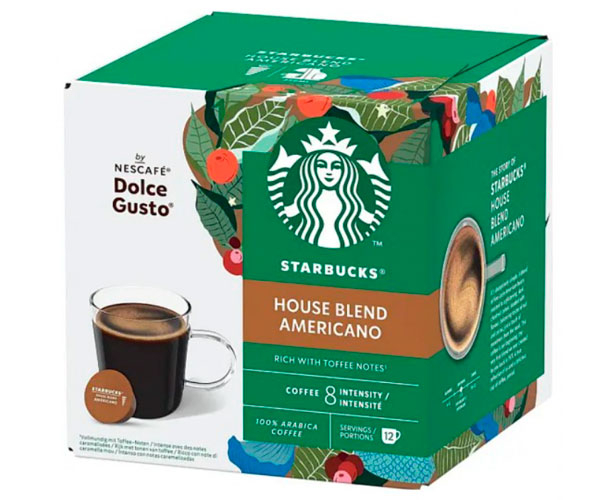 Кофе в капсулах Starbucks Dolce Gusto House Blend Grande — 12 шт