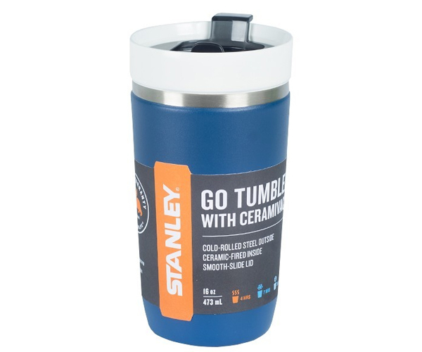

Термокружка Stanley Ceramivac Tungsten 470 мл (10-03110-007), Синий