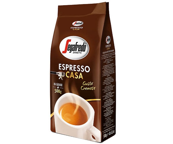 

Кофе Segafredo Espresso Casa в зернах 500 г