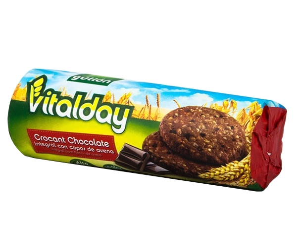 

Печенье GULLON tube Vitalday с шоколадными крошками 280 г