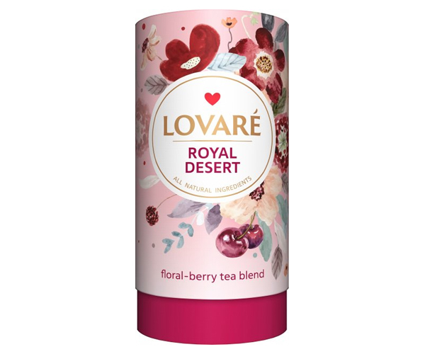 Квітковий чай Lovare Королівський Десерт 80 г