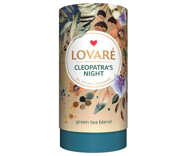 Зелений чай Lovare Ніч Клеопатри 80 г