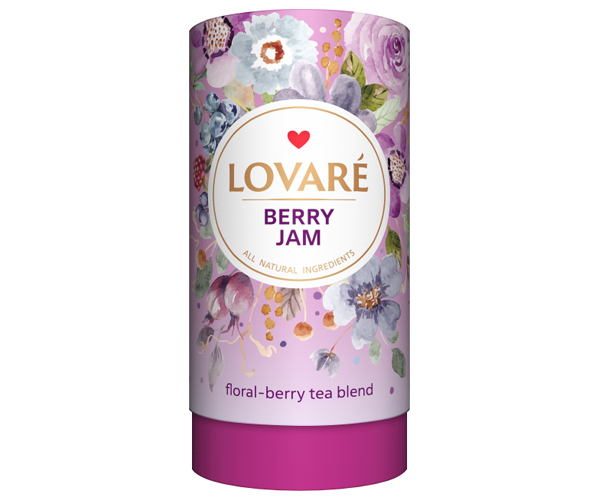 Квітковий чай Lovare Ягідний Джем 80 г