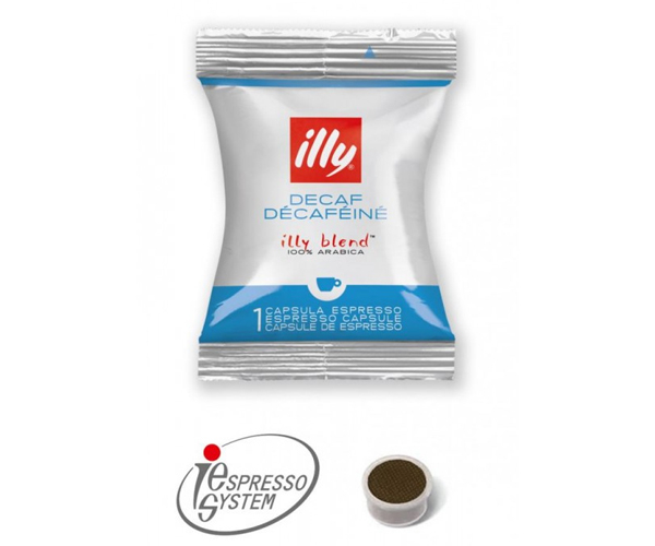 

Кофе в капсулах Illy Espresso Decaffeinato (без кофеина) 50 шт