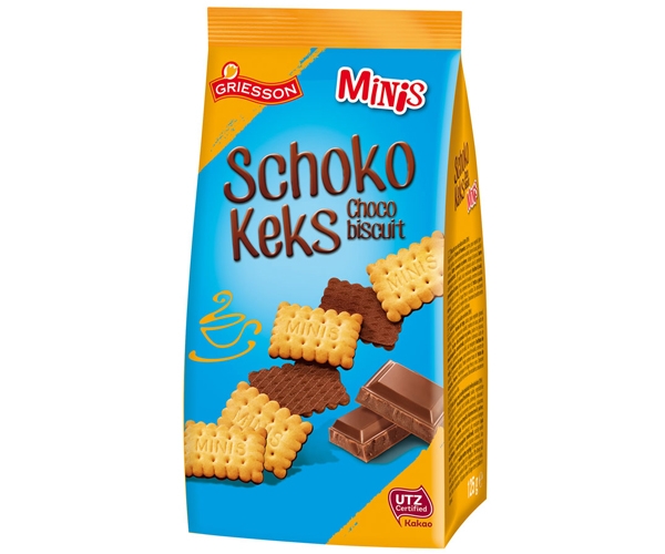 

Печенье Griesson Schokokeks Chocolate Biscuit Choko&Milk 150 г