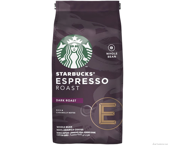 

Кофе Starbucks Dark Espresso в зернах 200 г