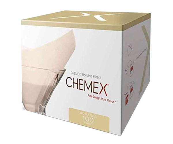Фільтр Chemex для кемексу білий 100 штук (FS-100)