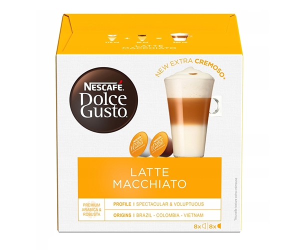 

Кофе в капсулах NESCAFE Dolce Gusto Latte Macchiato- 16 шт