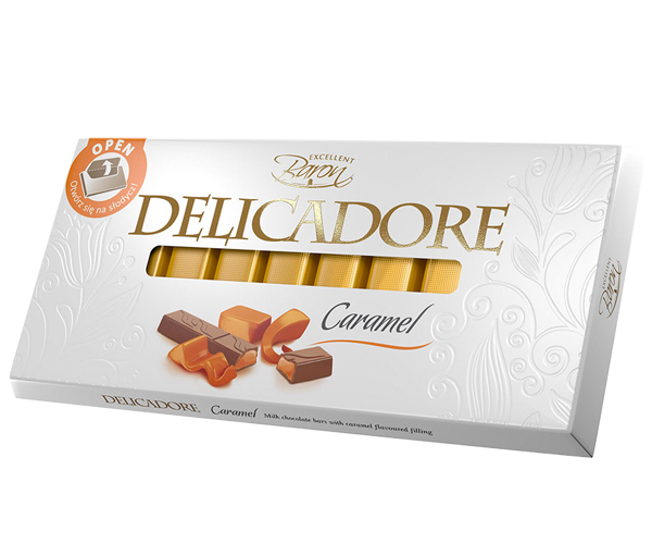

Молочный шоколад Delicadore Карамель 200 г